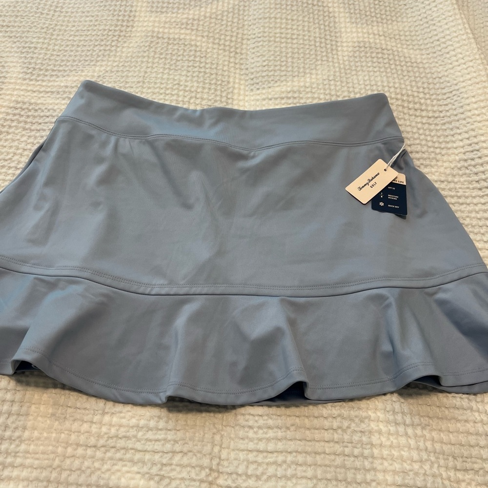 Tommy Bahama Light Blue Mini Skirt. Golf skirt